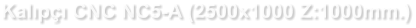 Kalıpçı CNC NC5-A (2500x1000 Z:1000mm.)