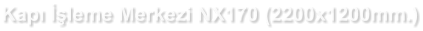 Kapı İşleme Merkezi NX170 (2200x1200mm.)